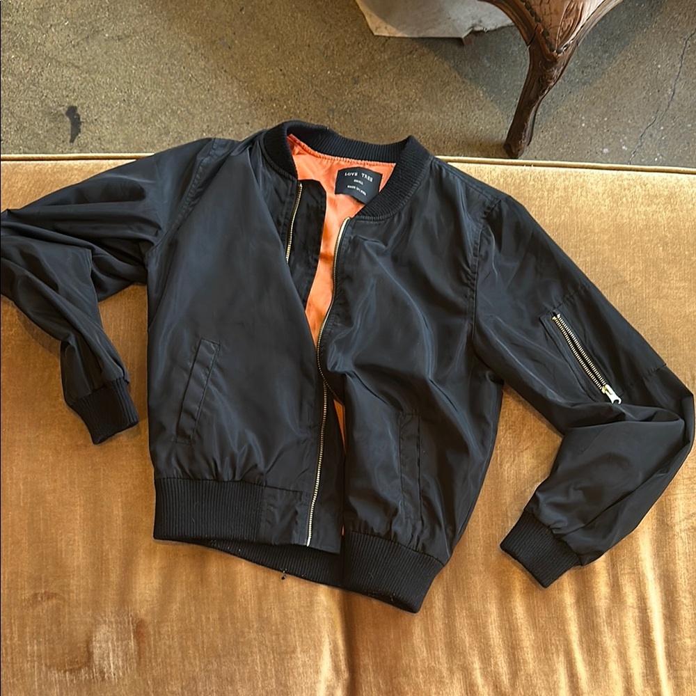 Gently used Bomber Small size Street wear casual daily chic